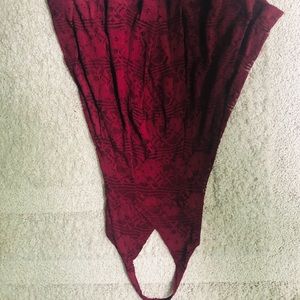 Perfect red halter dress